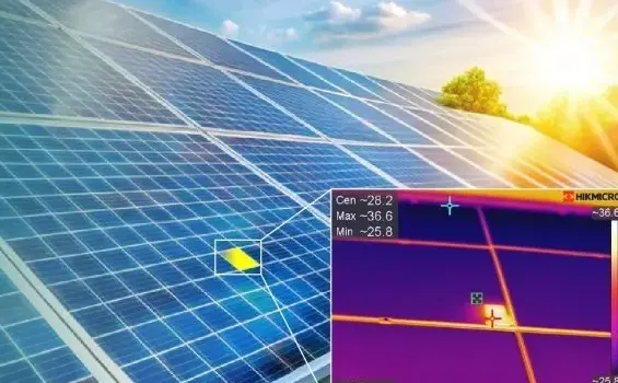 高效熱斑偵測解決方案｜HIKMICRO 紅外熱像儀實現太陽能板不停機巡檢與風險預警