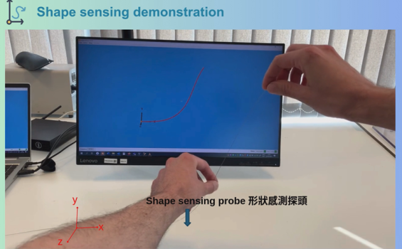 未來醫療導航關鍵:高精度光纖形狀感測器 (Shape Sensing) 實測